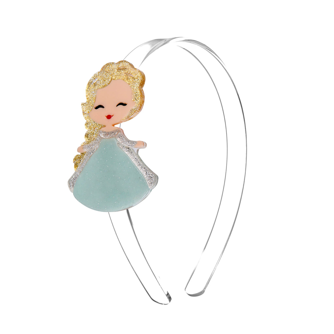 Cute Elsa Doll Gold Hair Headband
