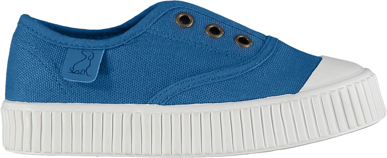 Montauk Canvas Plimsoll Shoes - Blue or Gray