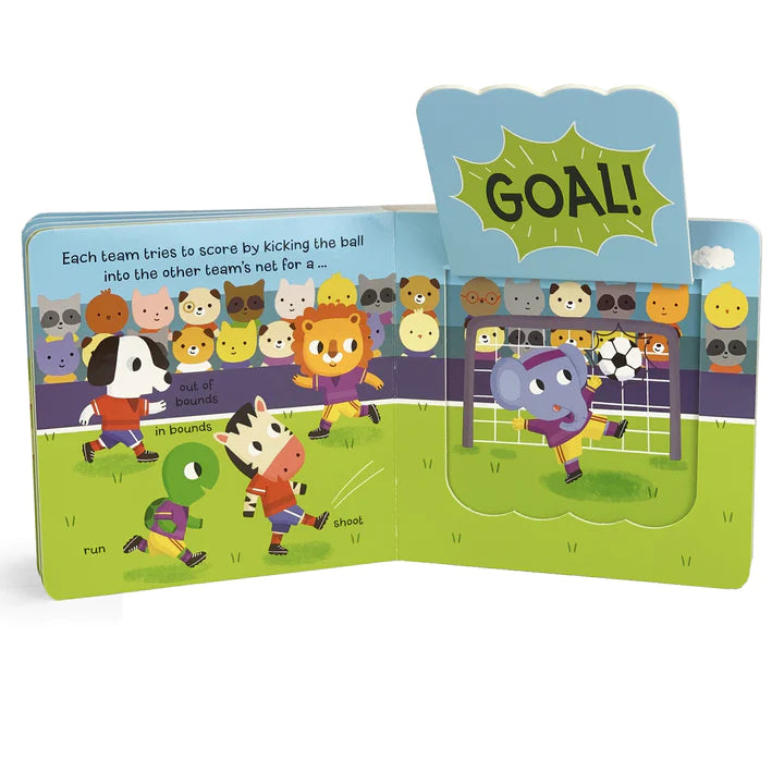 Let's Play Soccer- Lift-a-Flap Book