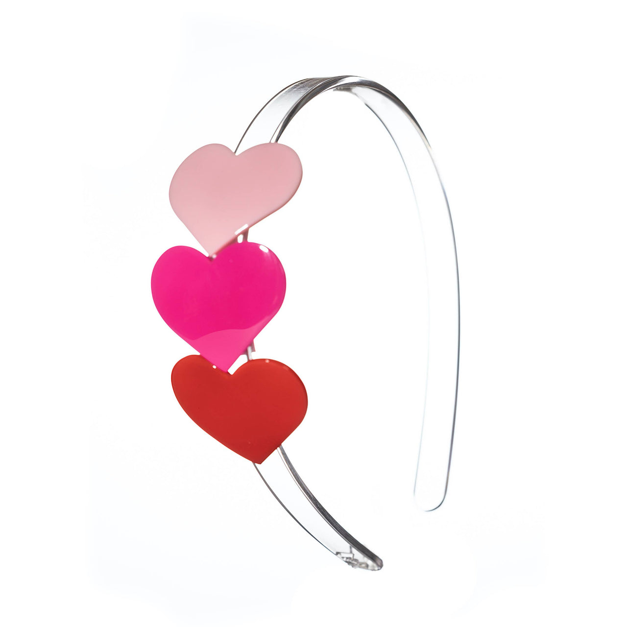 Multi Heart Red/Pink Headband