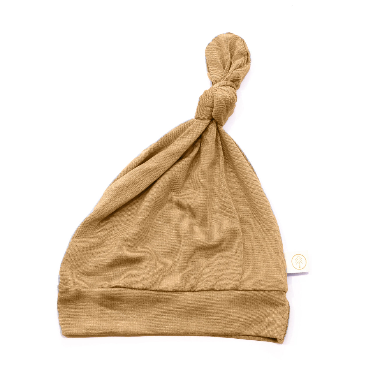 Bamboo Baby Top Knot Hat-Clay
