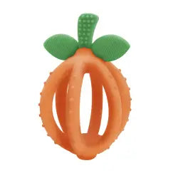 Bitzy Biter™ Teething Ball Baby Teether- Clementine