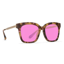Bella  Lotus Tortoise Pink Mirror Sunglasses