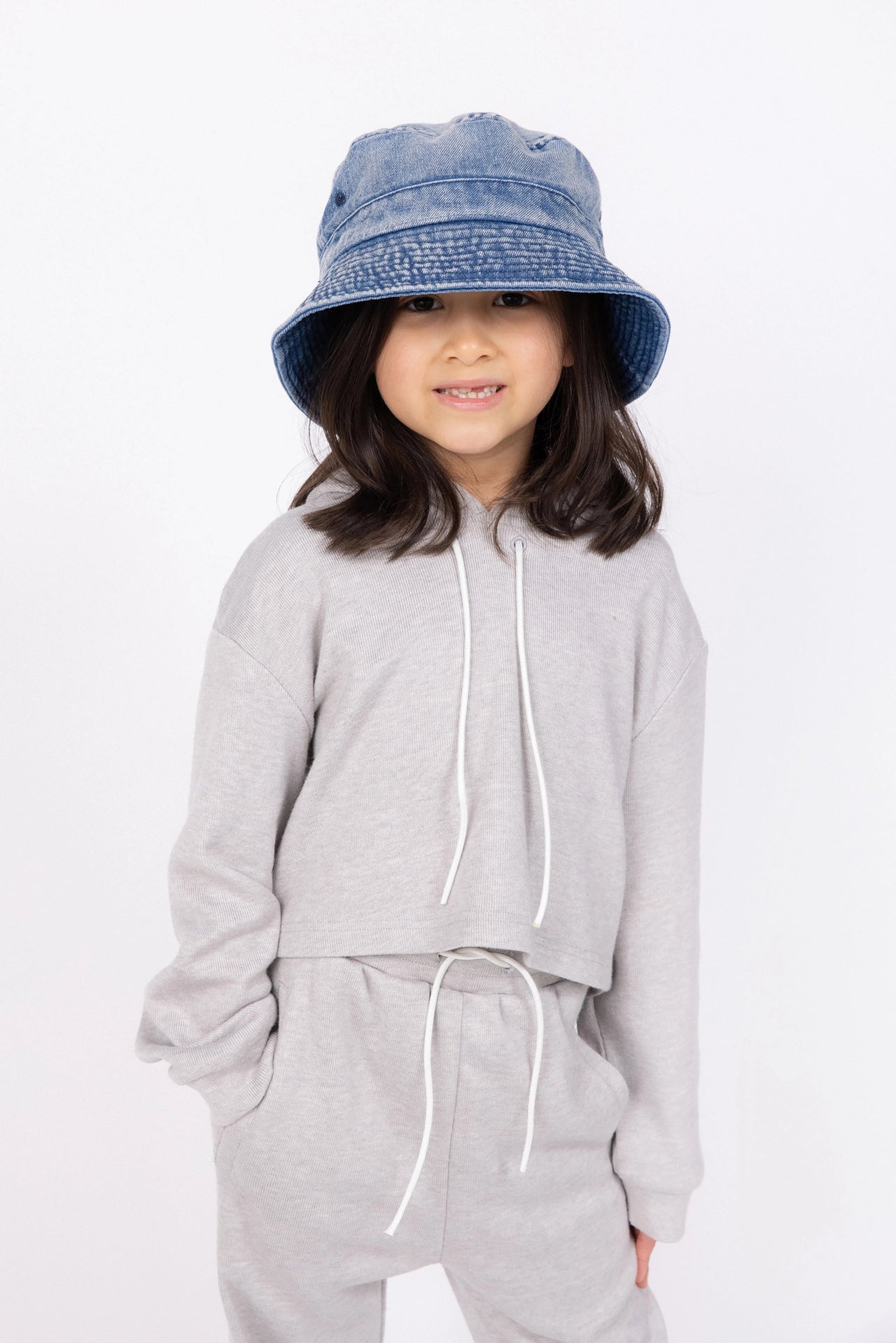 Denim Bucket Hat | Baby or Child
