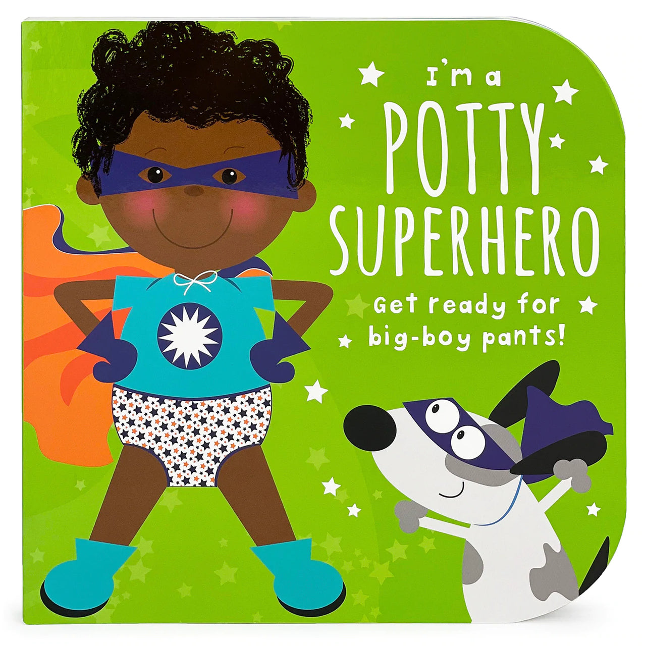 Potty Superhero (Boy) Green Cover