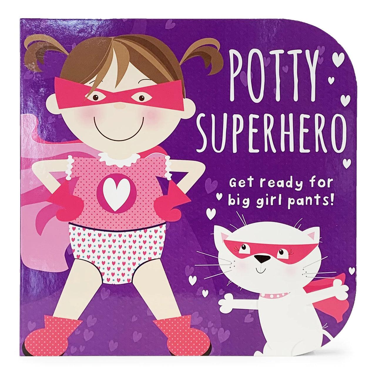 Potty Superhero (Girl) Purple Cover